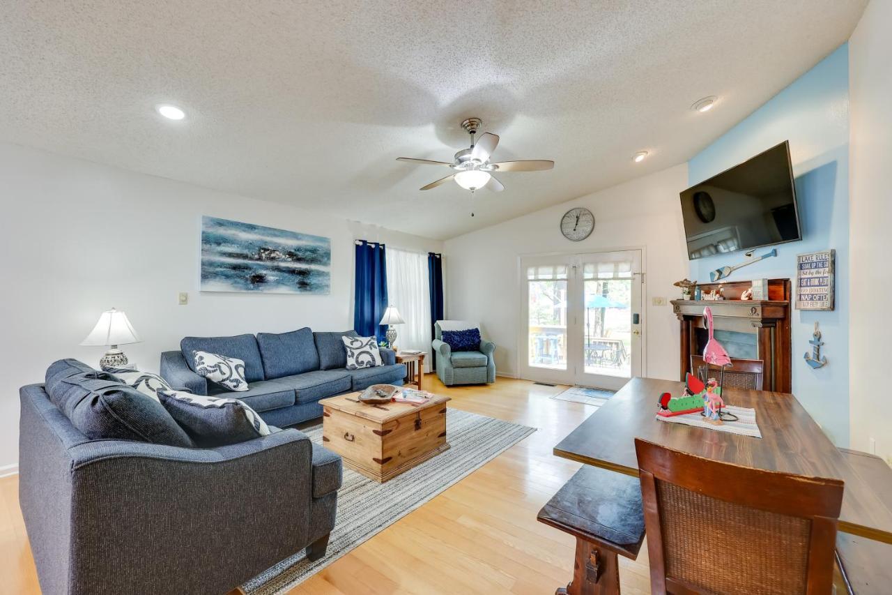 Lakefront Hot Springs Home With Furnished Deck! Екстер'єр фото