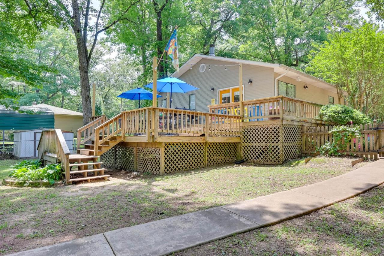 Lakefront Hot Springs Home With Furnished Deck! Екстер'єр фото