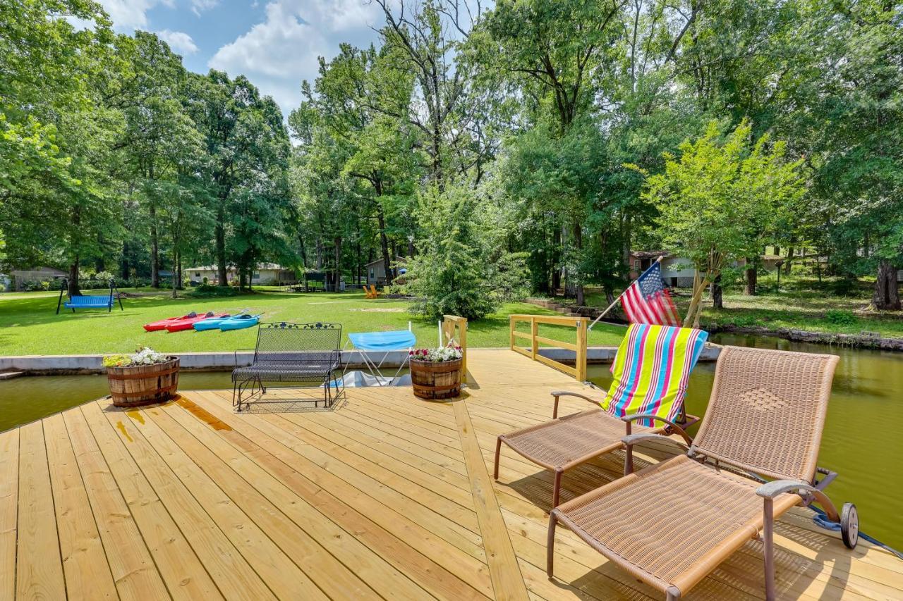 Lakefront Hot Springs Home With Furnished Deck! Екстер'єр фото